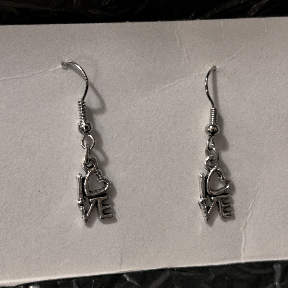 L.O.V.E earrings